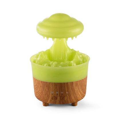 Rain Cloud Night Light Humidifier with Raining Water Drop Sound and 7 Color Led Light Essential Oil Diffuser Aromatherapy